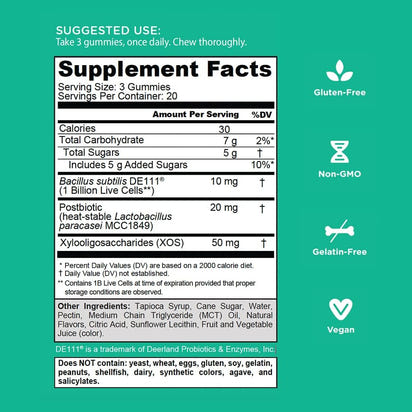 Goli 3-in-1 Gut Wellness Gummies™