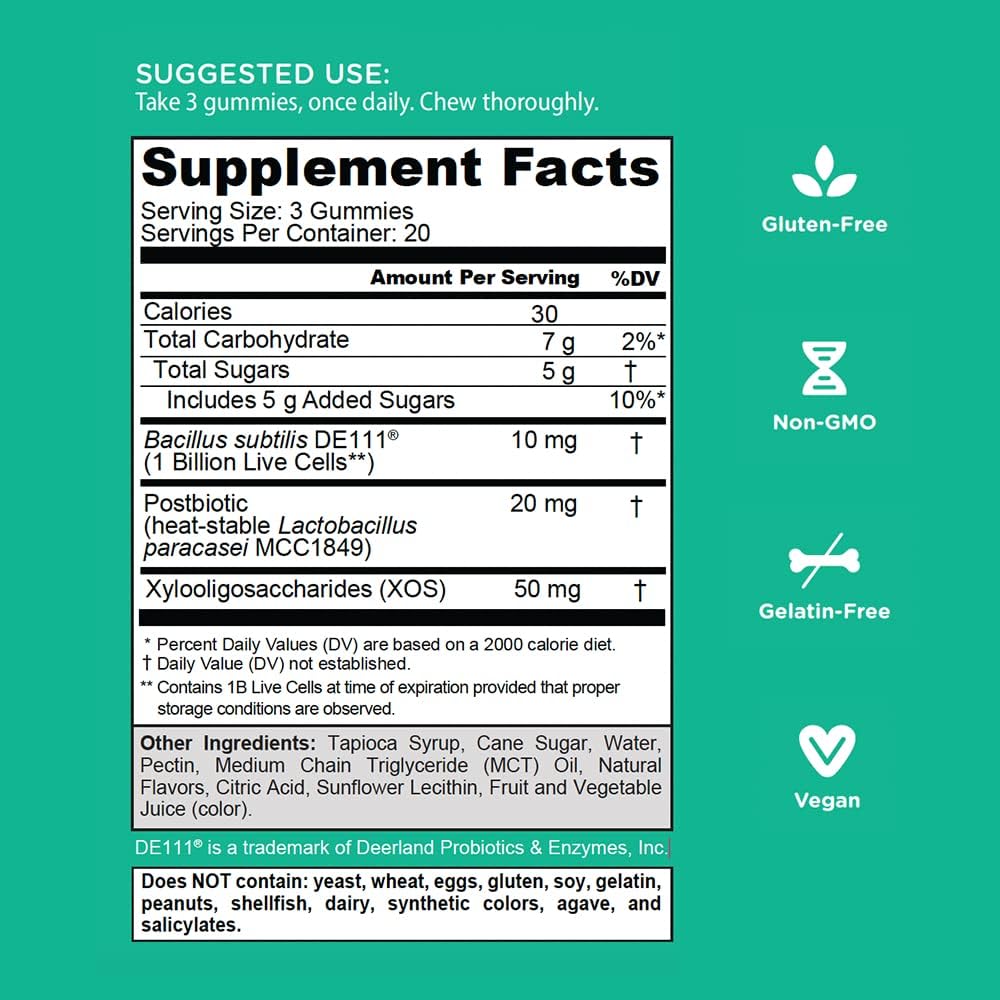 Goli 3-in-1 Gut Wellness Gummies™