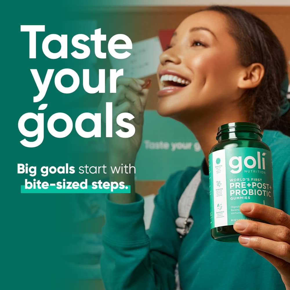 Goli 3-in-1 Gut Wellness Gummies™