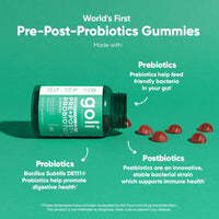 Goli 3-in-1 Gut Wellness Gummies™